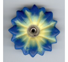 BLAU GELB (ASTRID) - ohne Glitzer