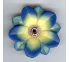 BLAU GELB (SOFIA) - ohne Glitzer