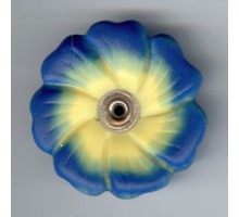 BLAU GELB (VIOLA) - ohne Glitzer