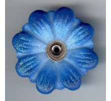 BLAU (MARGARETE) - mit Glitzer