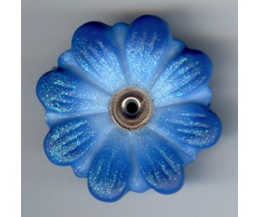 BLAU (MARGARETE) - mit Glitzer