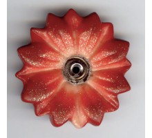 DUNKELROT ORANGE (ASTRID) - mit Glitzer