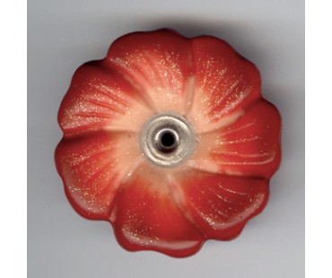 DUNKELROT ORANGE (VIOLA) - mit Glitzer