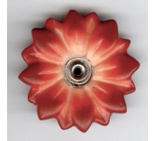 DUNKELROT ORANGE (ASTRID) - ohne Glitzer