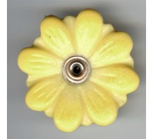 GELB (MARGARETE) - mit Glitzer
