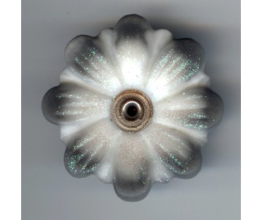 GRAU WEISS (MARGARETE) - mit Glitzer GRAU WEISS (MARGARETE) - mit Glitzer