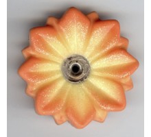 ORANGE GELB (DIANA) - mit Glitzer