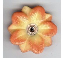 ORANGE GELB (SOFIA) - mit Glitzer