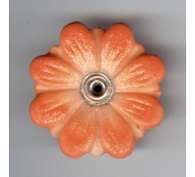 ORANGE (MARGARETE) - mit Glitzer