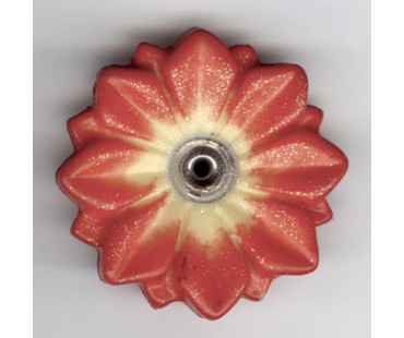 ROT GELB (DIANA) - mit Glitzer