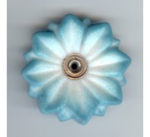 TÜRKIES WEISS (DIANA) - mit Glitzer